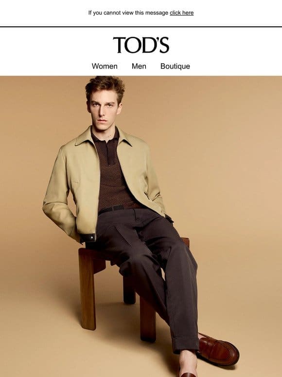 Tod’s essentials: the new footwear of the season