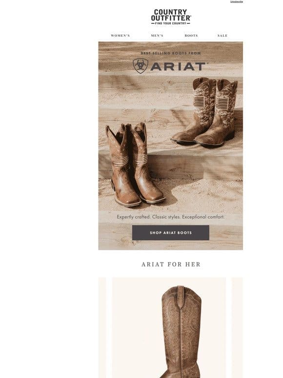 Top Picks From Ariat