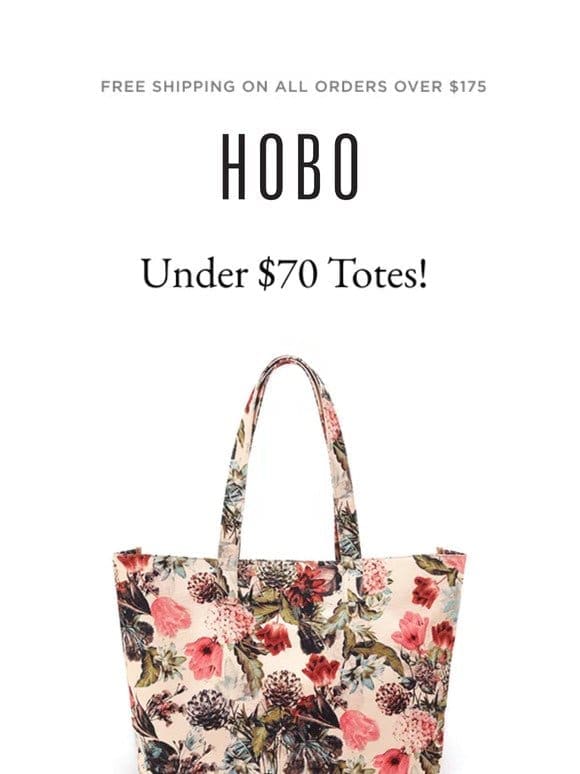 Totes Under $70 + NEW Styles Added Today