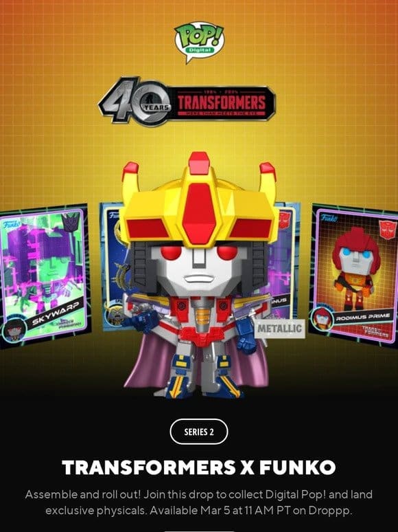 Transformers x Funko