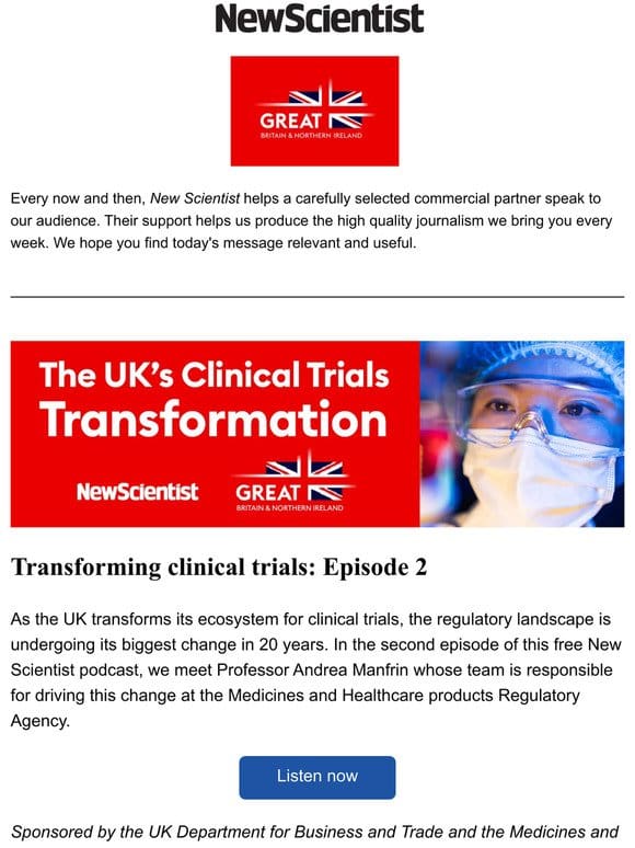 Transforming clinical trials: how the MHRA is driving change in the regulatory landscape