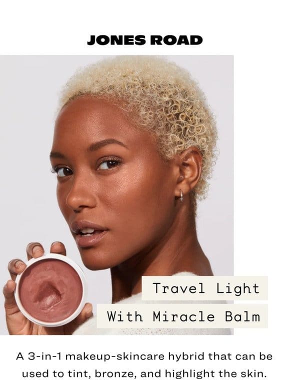 Travel Light with Miracle Balm