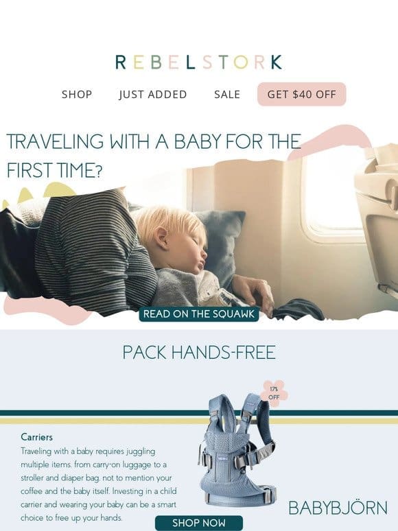 Traveling With A Baby For The First Time?