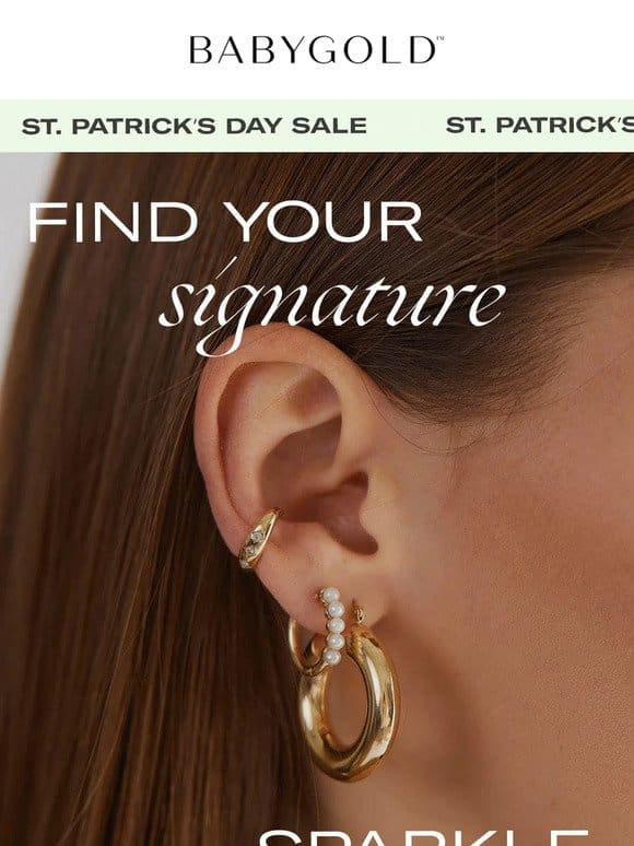 Trending Earrings + St. Patrick’s Day SALE