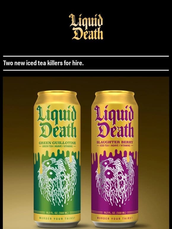 Two New Iced Tea Flavors
