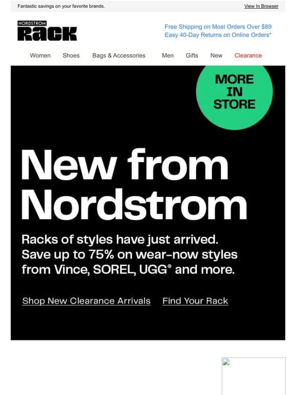 UP TO 75% OFF ❗ New from Nordstrom