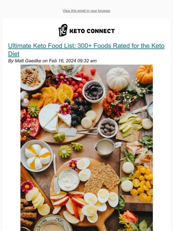 Ultimate Keto Food List: 300+ Foods Rated for the Keto Diet