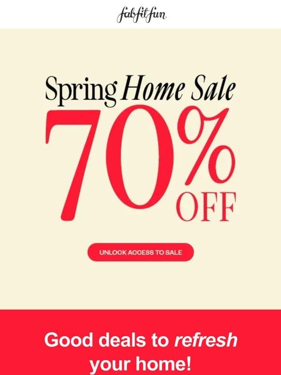 Unleash the Joy of Spring! Exclusive Home Sale Starts Now