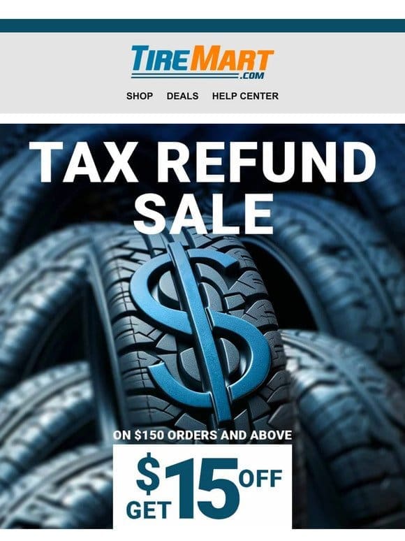 Unlock Big Discounts with Your Tax Refund!