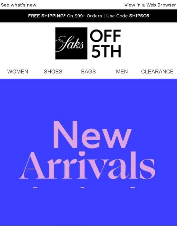 Up to 70% OFF Alice + Olivia， Vince & more arrivals