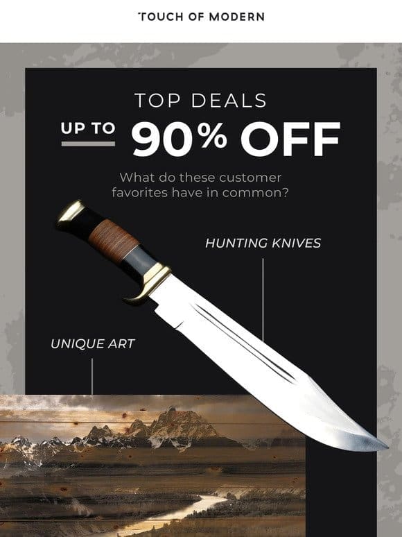 Up to 90% Off. You Thinking What I’m Thinking?
