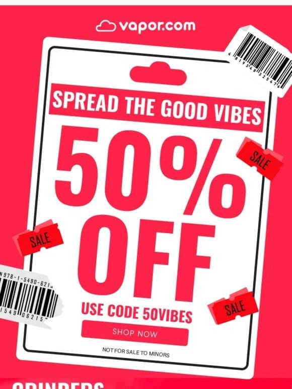 Upgrade Your Rolling Game   50% Off VIBES