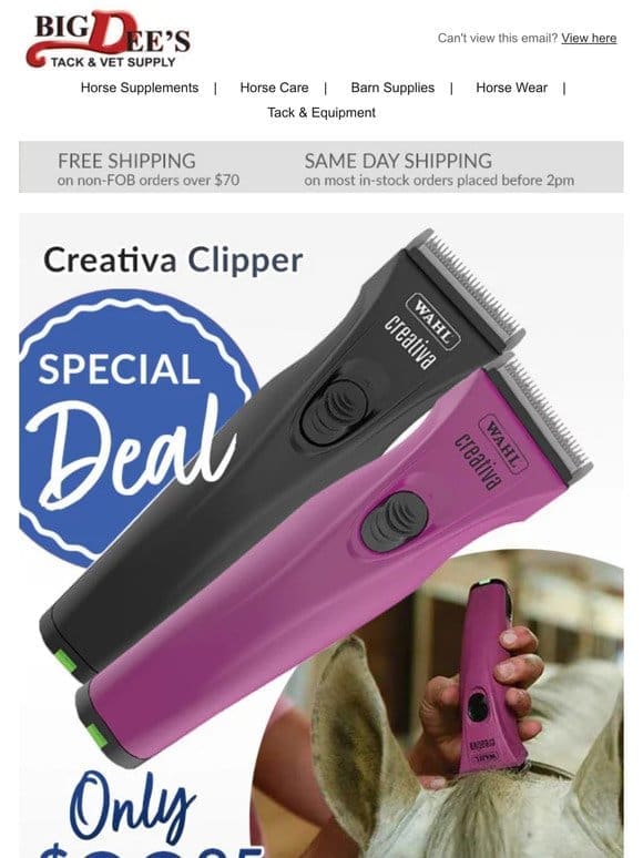 Wahl Clipper DEAL – While supplies last!