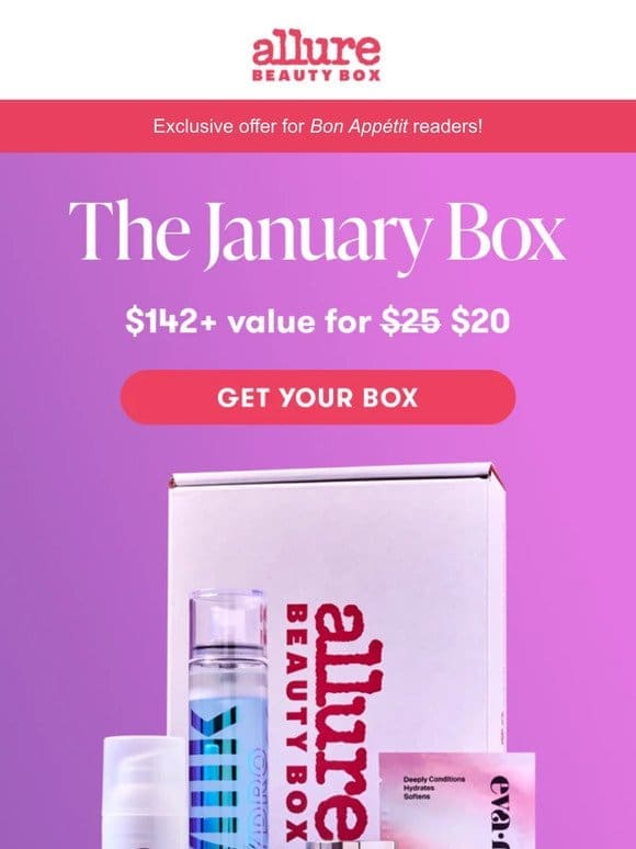 Want $142 worth of beauty for $20?