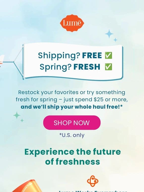 Want free shipping?
