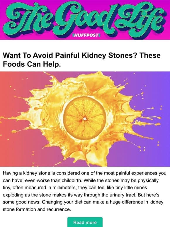 Want to avoid painful kidney stones? These foods can help.