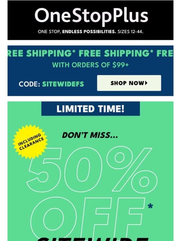 We bet you FREE SHIPPING you’ll love us