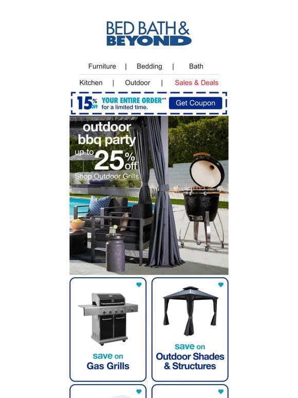 Weather’s Warming Up –Time for a BBQ