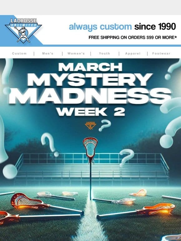 Week 2: March Mystery Madness