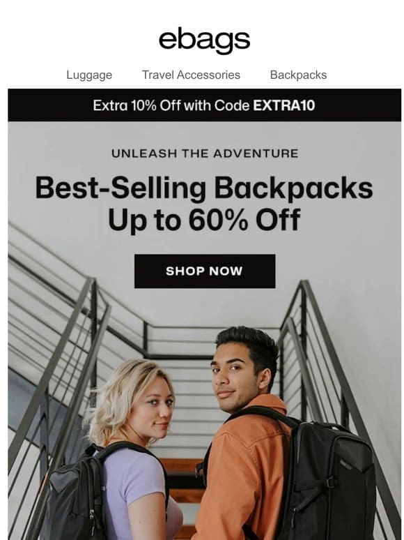 Welcome Spring with Backpacks Starting at $36