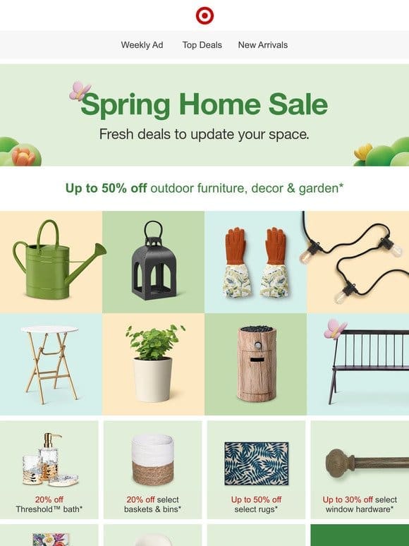 Welcome a new season with the Spring Home Sale