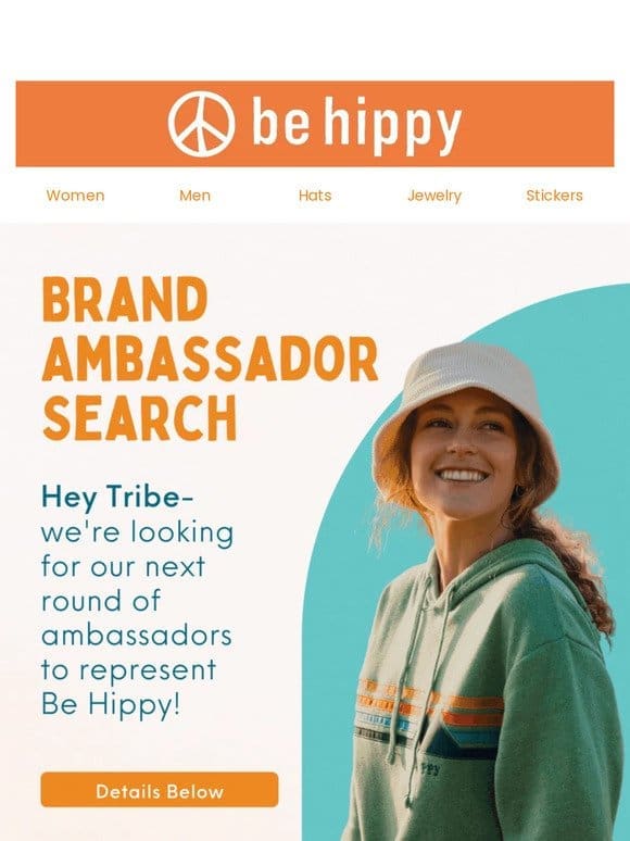 We’re Searching for the next Be Hippy Affiliate ✌️
