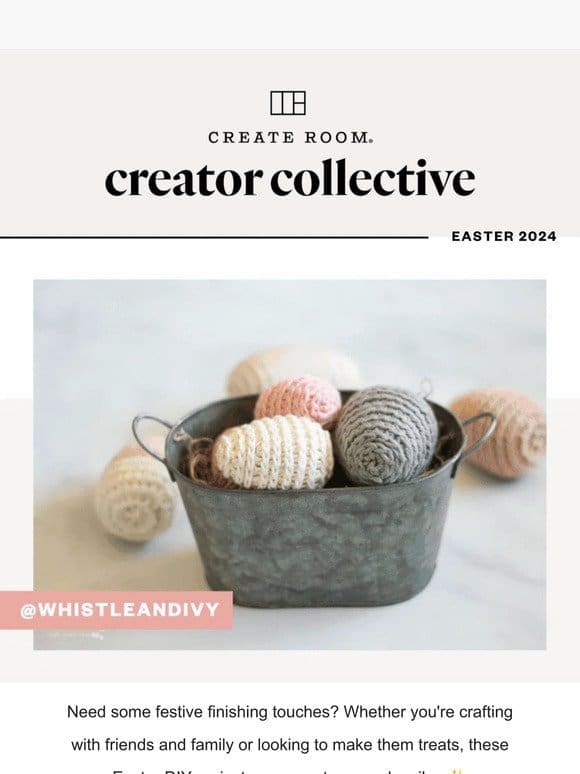 What are you crafting for Easter?