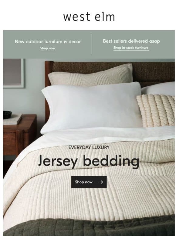 What your bed is missing: A jersey blanket