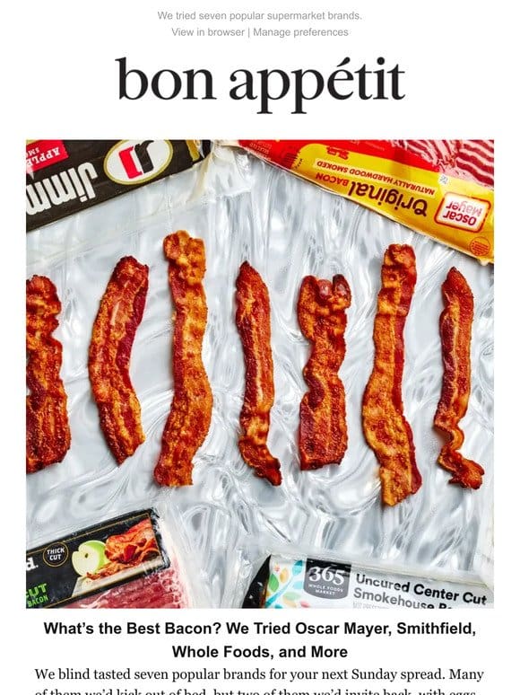 What’s the Best Bacon?