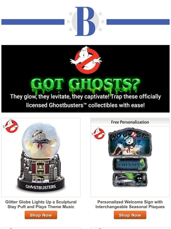 Who Ya Gonna Call? Ghostbusters!
