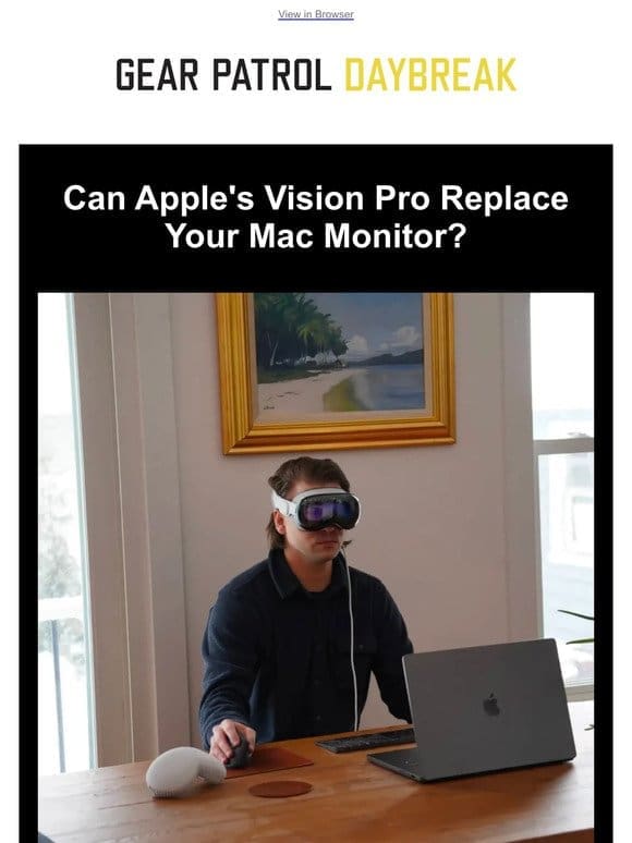 Will Apple’s Vision Pro Be Your Next Office Monitor?