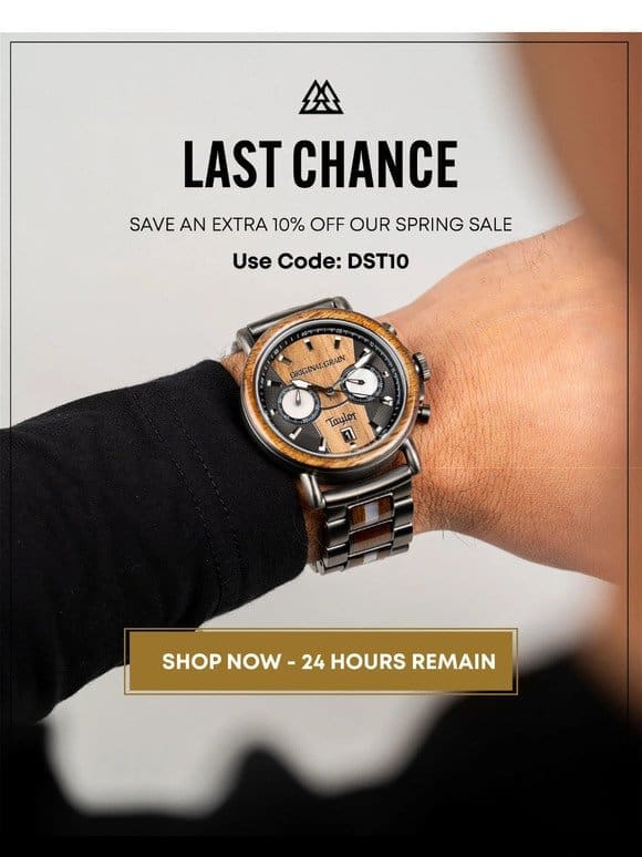 You can get an extra discount for Daylight Savings!