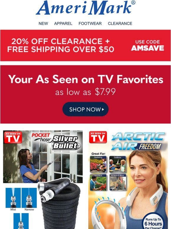 Your As Seen on TV Favorites as low as $19.99