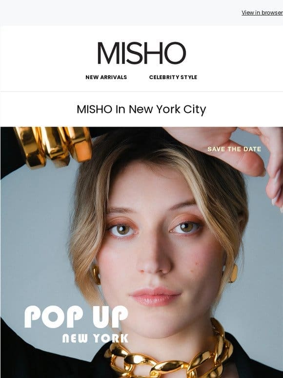 Your Exclusive MISHO Invite