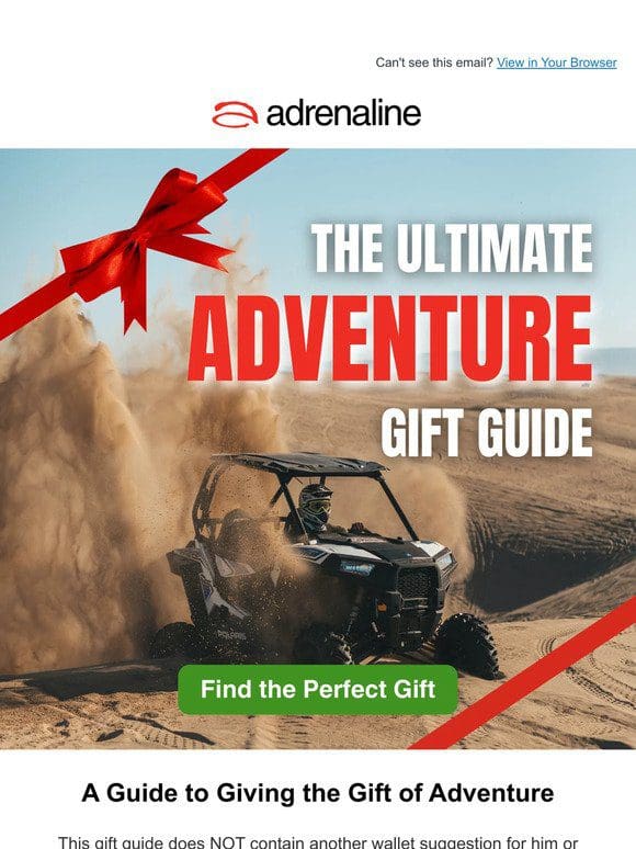 Your Guide to Gifting Adventure Enclosed