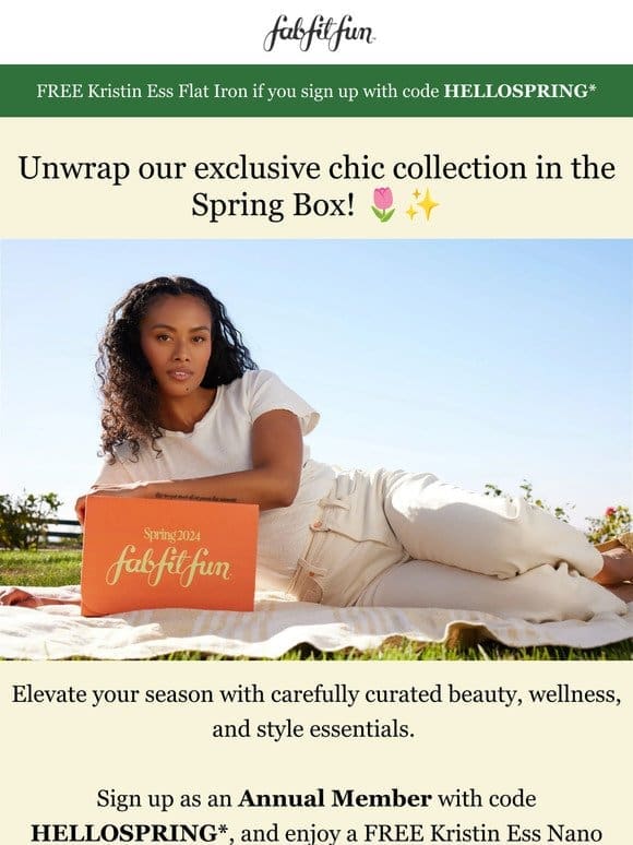 Your Spring Box is waiting!