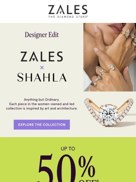 Zales X SHAHLA ✨ Extraordinary Style