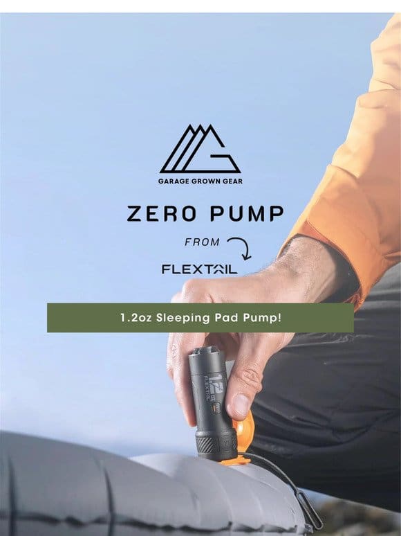 Zero Pump | Newish from Flextail!