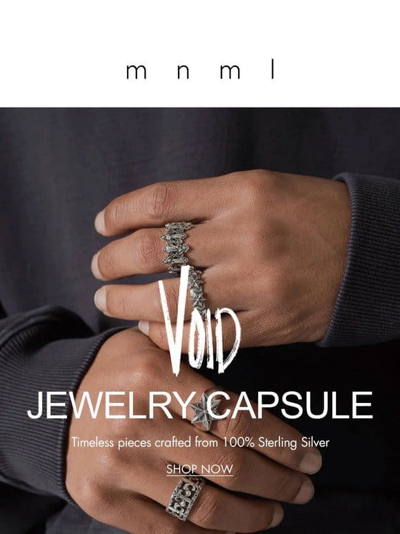 a closer look: VOID Jewelry Capsule