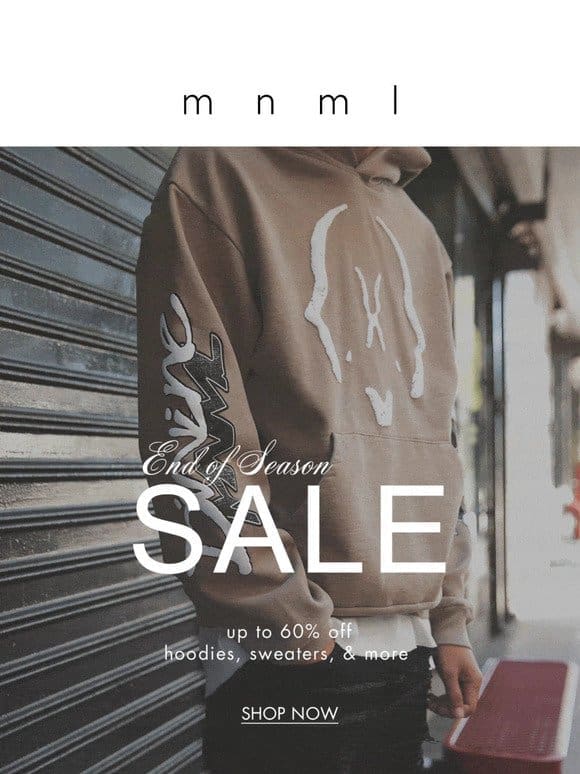 up to 60% OFF Hoodies