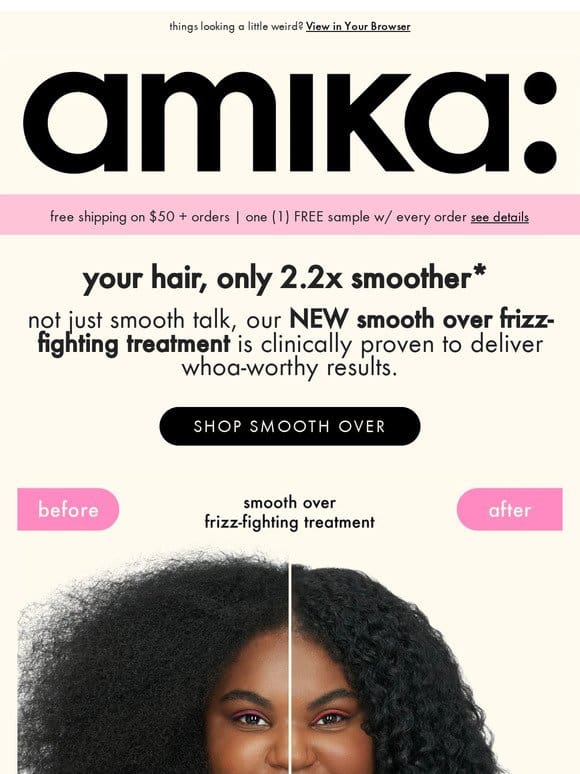 want 2.2x smoother hair in 60 secs? ⏱️