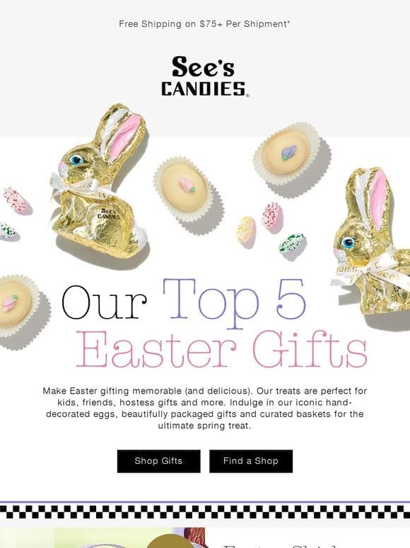 —， Don’t Miss Our Top 5 Easter Gifts