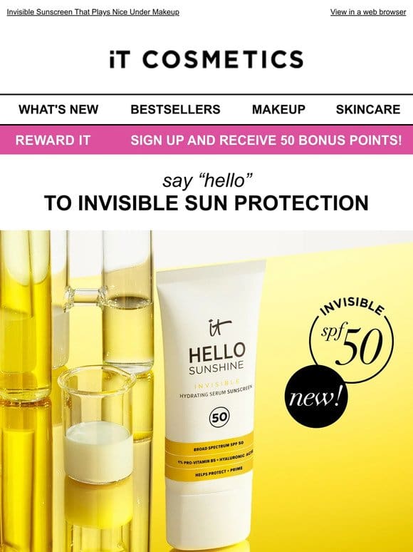☀️   NEW! Hello Sunshine Sunscreen SPF 50