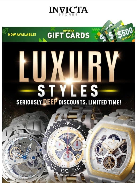 ⚜️LUXE Timepieces⚜️Seriously DEEP DISCOUNTS!!!