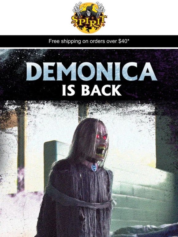 ⚠️ BACK IN STOCK: Demonica