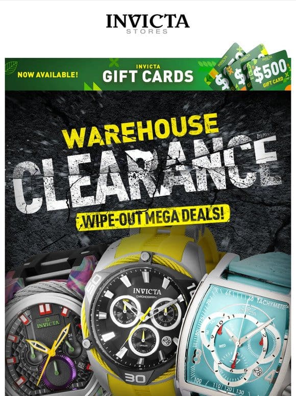 ⚠️Warehouse Clearance UNHEARD-OF Deals Underway❗️