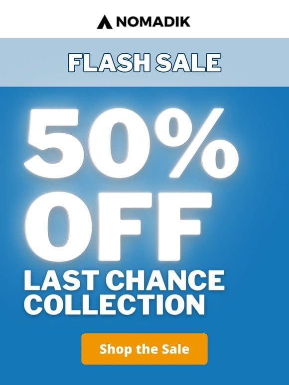 ⚡ Flash Sale: 50% OFF Inside