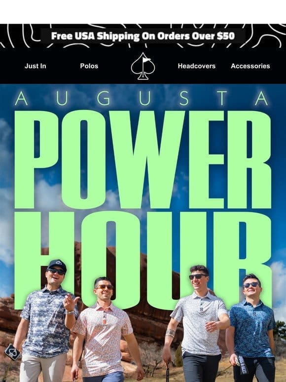 ⛳ Coming Soon: Augusta Power Hour