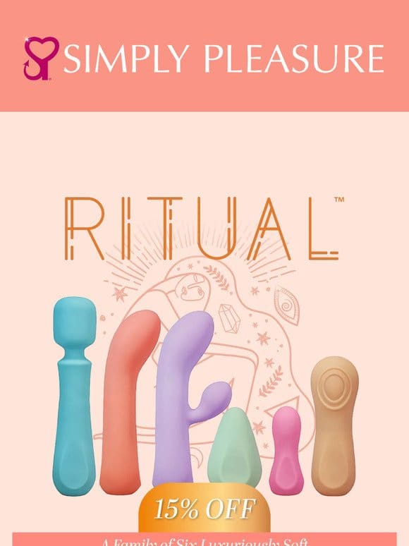 ✨15% OFF✨ – Redefine your sensual experiences with Ritual by Doc Johnson