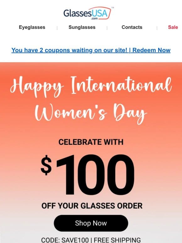 ❤️ ‍♀️ Huge deals to Celebrate International Women’s Day!